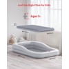 QPAU Inflatable Portable Kids Air Mattress, Ideal for Home, Grandma's,