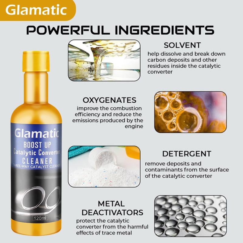 Catalytic converter cleaner, carbon deposit removal cleaner treatment agent:_3 pcs