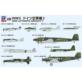 Pit Road S56 1/700 Skywave Series WWII German Air Force Aircraft 2 Plastic Model