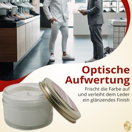 Langer & Messmer Finest Leather Cream 50 ml (1.67 fl. oz) White - 290