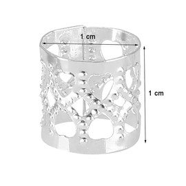 Pack of 100 Aluminium Dreadlocks Hair Extensions, Adjustable Metal Cuffs Dreadlocks Beads Braided Hair Jewellery