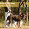 2 Pcs Double Pet Trainer Lead Double Dog Distributor Lead