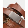 CHAOREN Leather Ratchet Belt for men 1 3/8" for Dress