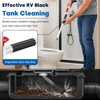 Glosaie RV Holding Tank Swivel Stik Rinser, RV Black Tank