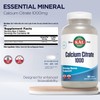 KAL Calcium Citrate 1000mg, Calcium Supplements for Women and Men,