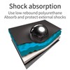 Elecom BMA-GP07BK Gadget Pouch, Large Capacity, Shock Absorption, Bag-in-Bag, Gadget