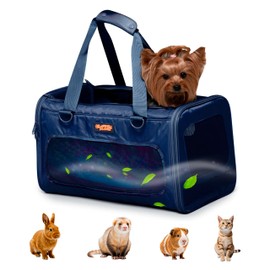 CMP – Dog Sling Carrier for Small Dogs – Pet Shoulder Bag with Safety Strap, Breathable Dog Pouch Carrier for Puppies and Cats – Soft Hands-Free Dog Carrier for Travel, Hiking, Shopping