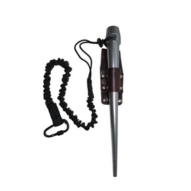 Upgraded Broad Head Bull Pin Alignment Punches，Cone 1-1/4” to 5/16”，13.75” Long，Heat Treated AISI 4135 Alloy Steel，12.9 level high strength