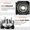 Front Right Steering Knuckle & Wheel Bearing Hub Assembly for