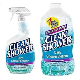 Daily Shower Starter Kit Refill Bundle Pack, 1 Spray Bottle, 1 Refill .4 pack