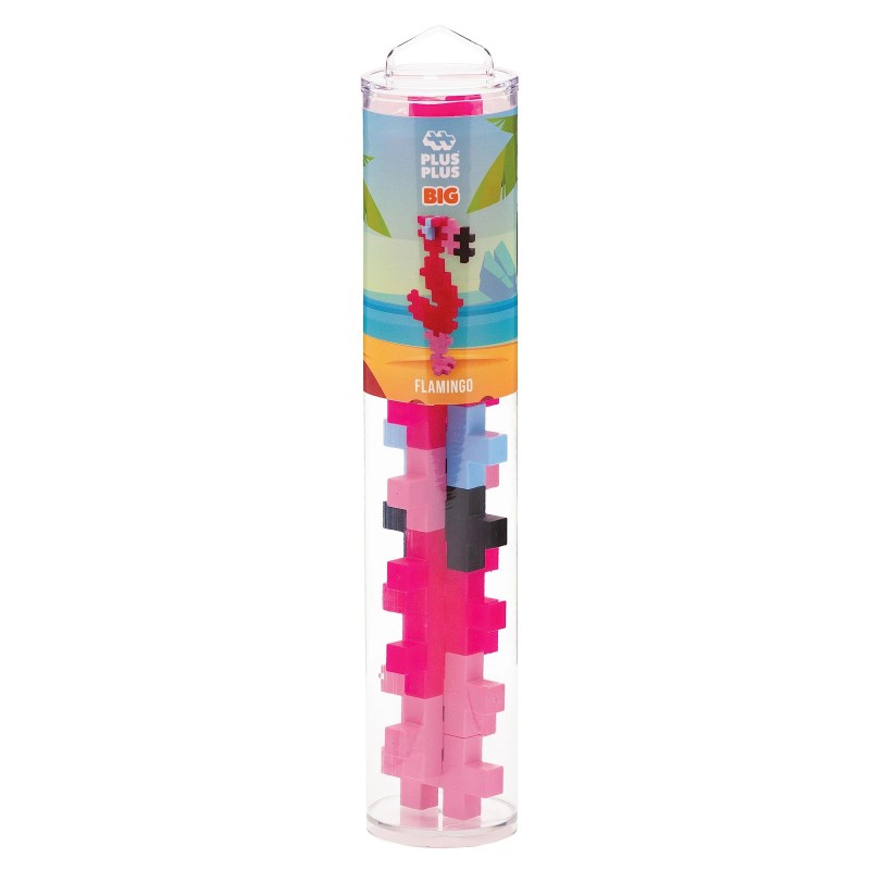 Plus Plus Flamingo Building Blocks STEM Toy for Creative Play