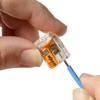 Wago - Blister pack of 40 automatic connection terminals, 2.3