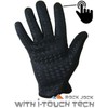 Adults Sports Activity "Touchscreen" Fleece Lined Gloves by RockJock