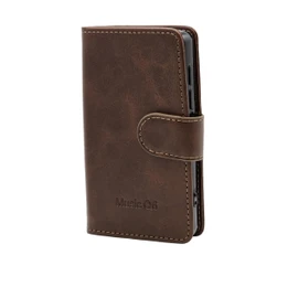 SAMVIX iPlatinum Leather Case for Music Q6 (Brown)