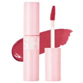 BLESSED MOON Fluffy Lip Tint (07 Your Rose), Wet Gloss, Breastmoon, Breath Moon