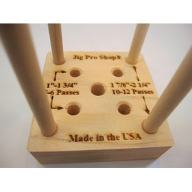 Jig Pro Shop® Multi-Monkey Fist Paracord Tool Jig ~ Make Monkey Fists from 5/8" Thru 1 3/4"