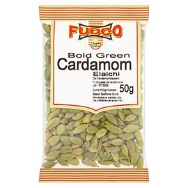 Fudco Green Cardamoms, 50 g