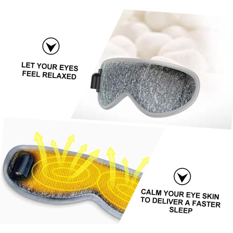 Mascarilla Térmica Para Ojos Vendaje Para Ojos Transpirable Relajación Muscular