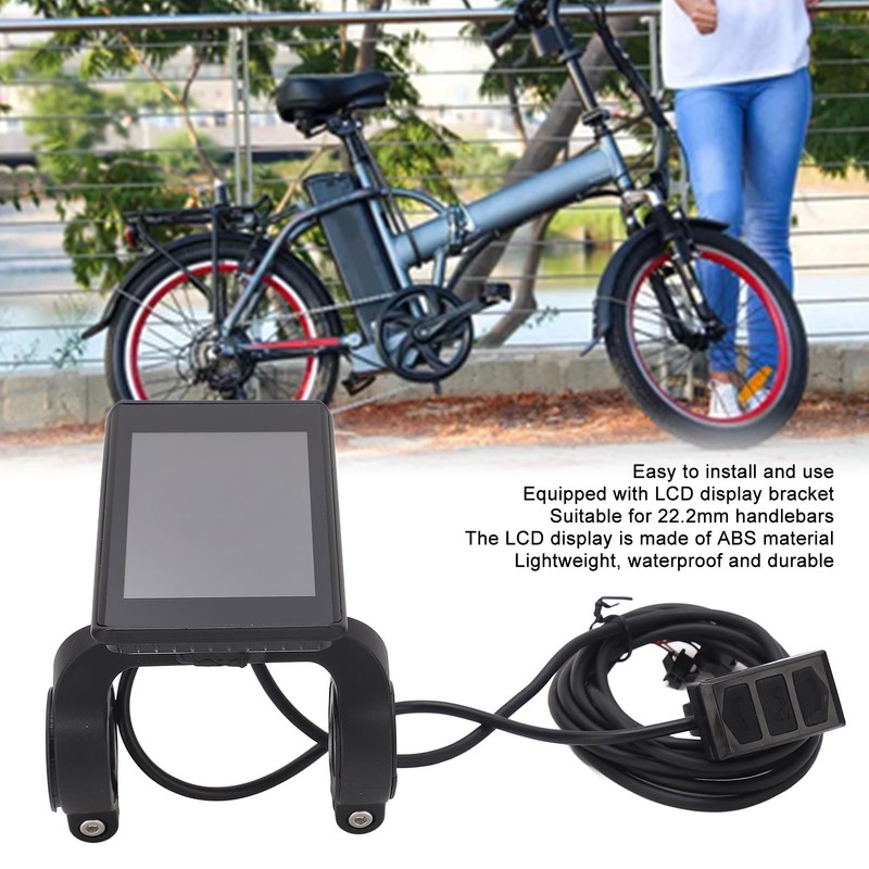 24V 36V 48V 60V Electric Bike LCD Display Meter Electric