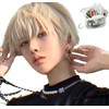 M Grande DY09B Men’s Premium Wig, 6-Piece Set, Short Cut,