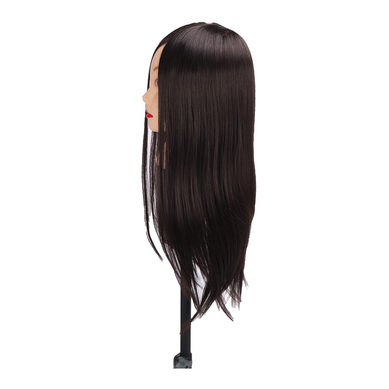 Practice Mannequin Head Novice Hairdressing Training Braiding Doll Head with