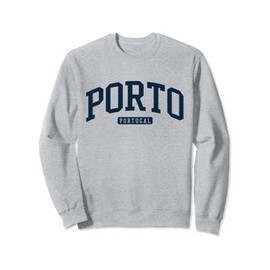 Porto Portugal College University Style Navy Sweatshirt