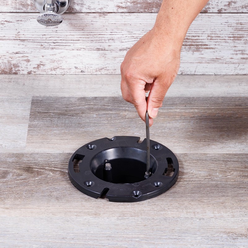 Oatey 43538 ABS Cast Iron Flange Replacement, 4-Inch