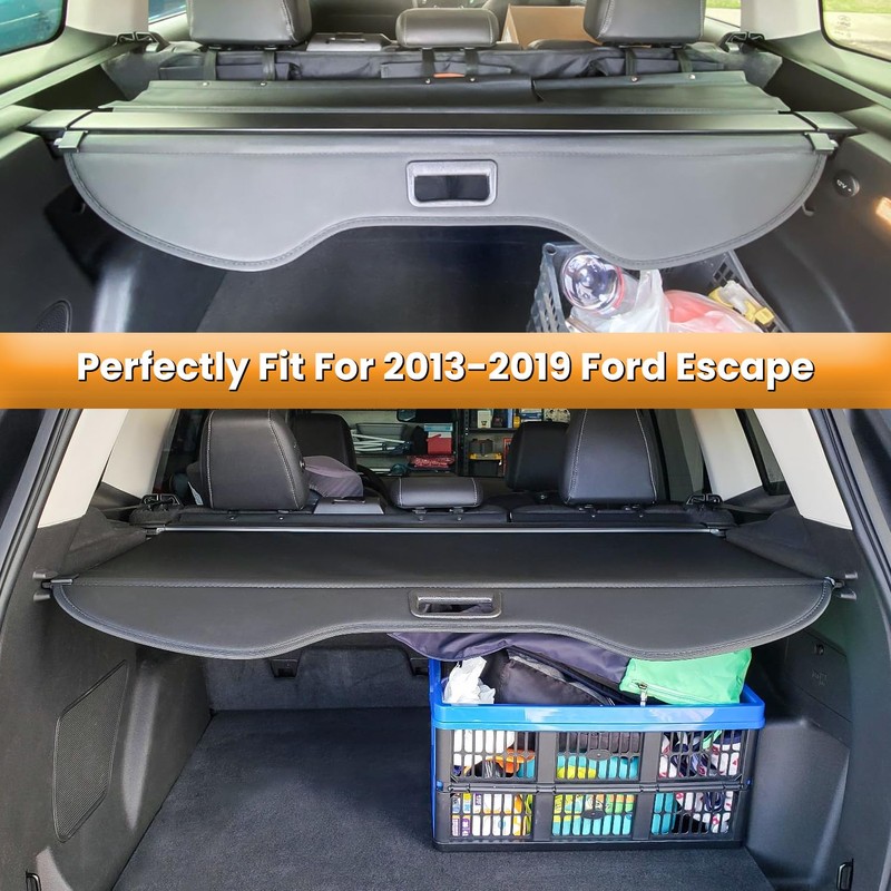 Trunk Cargo Cover for Ford Escape 2013 2014 2015 2016
