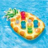 Intex 57505 Pineapple Coaster Mat + 6A, 97 x 58