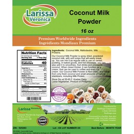 Coconut Milk Powder (16 oz, ZIN: 525283)
