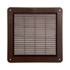 ECOPRO VENT Brown Square Ventilation Grille / 8" x 8"