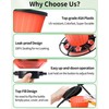 Gomazonle Retractable Hummingbird Feeder, 19oz Top-Fill Wide Mouth with Height