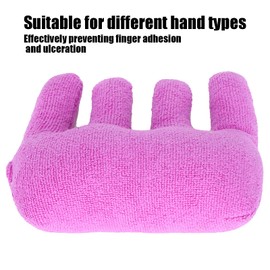 FILFEEL Finger Contracture Grip Cushion, Hand & Finger Aid for Contracture & Skin Breakdown, Finger Splitter Palm Protector Anti Flaw Ulcer Pad Hand Grab Bar Comfortable & Finger