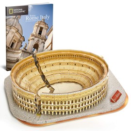 ASSYME Colosseo DS0976h Cubic Fan 3D Puzzle Craft Kit, No Glue or Tools Needed