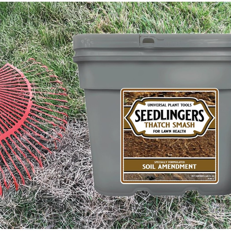 Seedlingers Thatch Smash Turf Food 40 Pound Granular