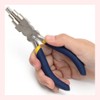 6 Ring Wire Ring Pliers, Round Pliers, Multipurpose Pliers, Wire