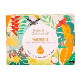 Niugini Organics Organic Virgin Patchouli Coconut Oil Soap 100g