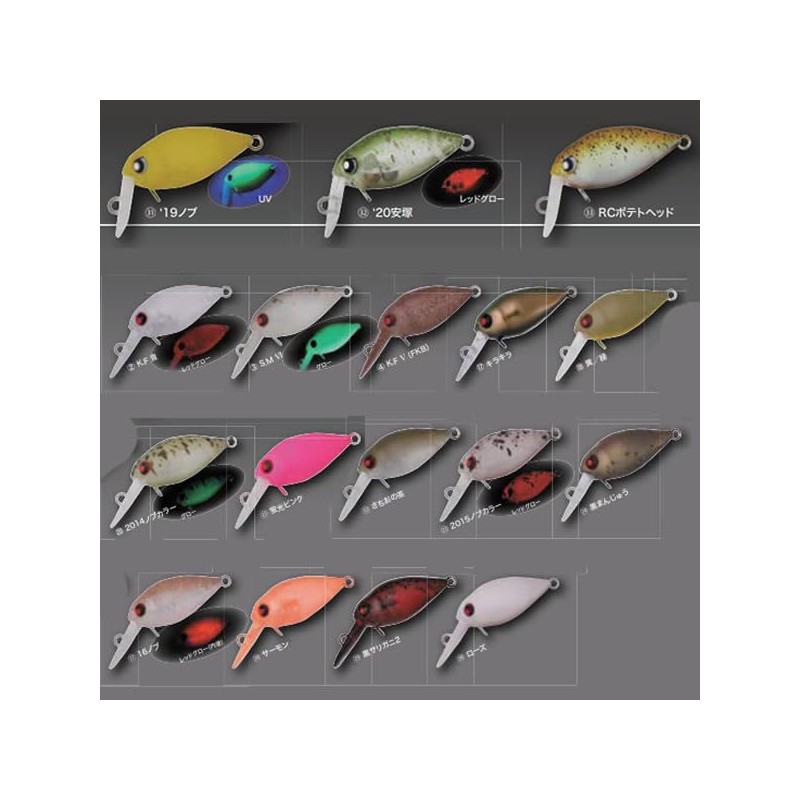 Rodiocraft Fat Mocha Jr SR-SS 24mm #17 Glitter