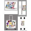 Sanmatic 108pcs Laptop Stickers for Developer Programming Language Include Stickers