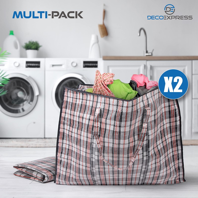 Laundry Bag Heavy Duty Storage Bags Reusable Strong Clothes Storage
