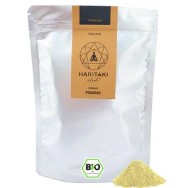 Haritaki Organic Powder | Premium Quality - Haritaki Club | Laboratory Tested and EU Organic Certified | Vegan, Kosher, Halal 100% Natural | Kadukkai, Terminalia Chebula | 250 g Ayurveda Pure Organic Powder