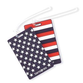 Samsonite Designer Luggage ID Tag, Stars & Stripes, One Size
