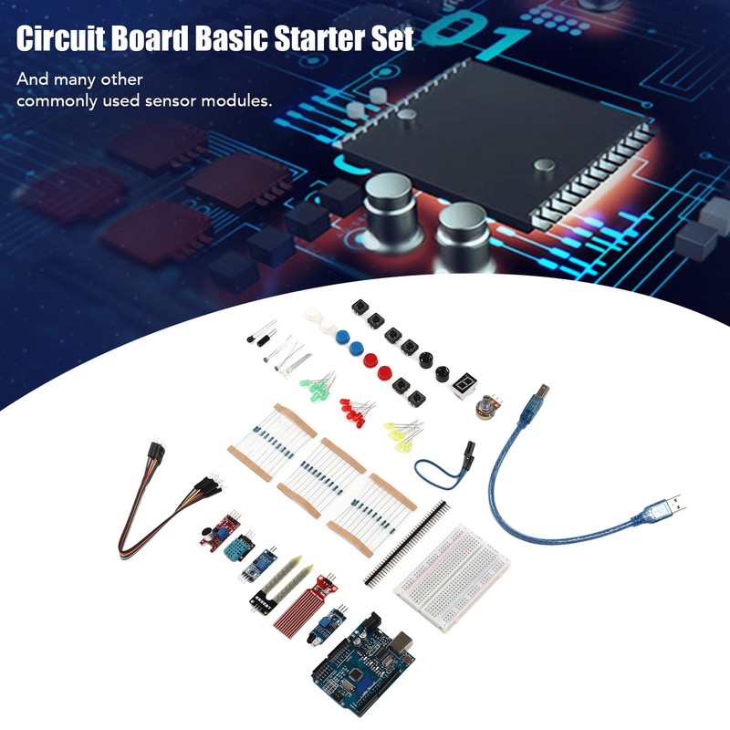 Circuit Board Basic Starter Set Obstacle Avoidance Sensor Humidity Sensor