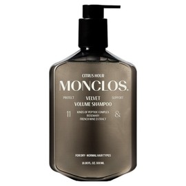 Monclos Velvet Volume Shampoo Musk Bergamot, 1 pc, 500ml / 몽클로스 벨벳 볼륨 샴푸 머스크 베르가못, 1개, 500ml