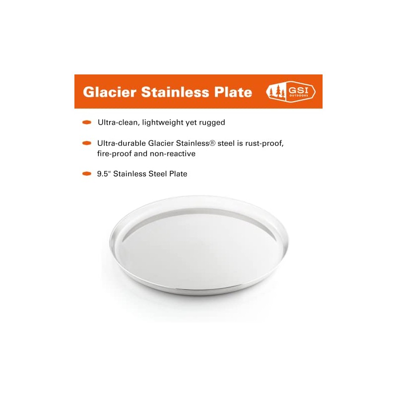 Gsi Outdoors Glacier Stainless Plate