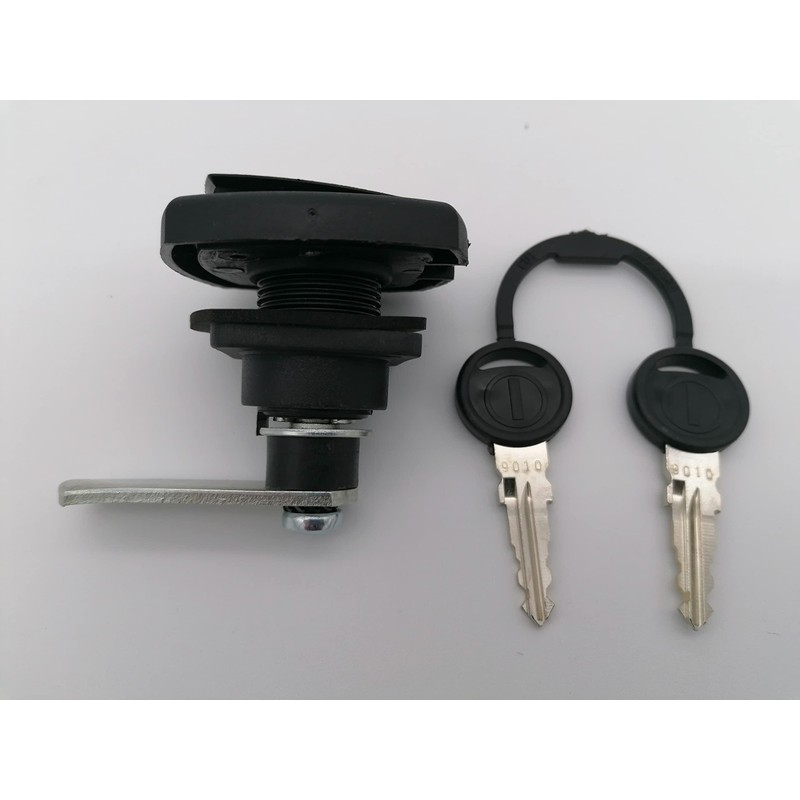 CR-MOESANCO® Caravan Boot Lock with Black Protective Lid with 2
