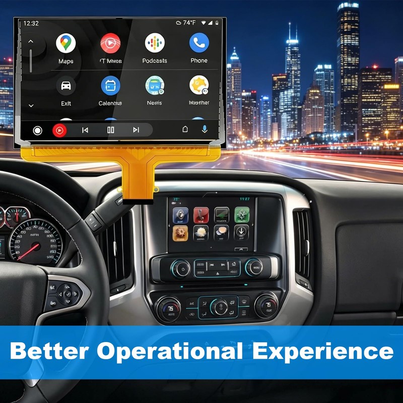 DJ080PA-01A LCD Touch Screen Digitizer for Chevy Silverado 1500 2500