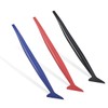 GLSOWEE 3PCS Car Micro Squeegee Curves Slot Tint Tool Set,