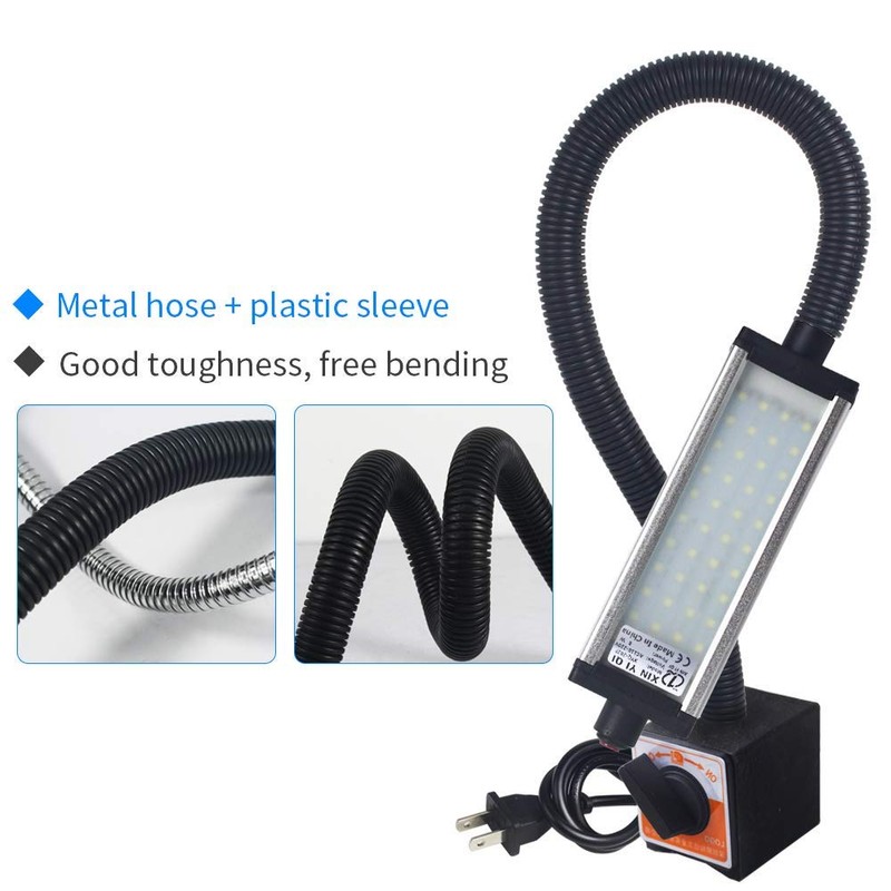 XINYIQI Magnetic Work Light, LED Machine Light with 44 LEDs,
