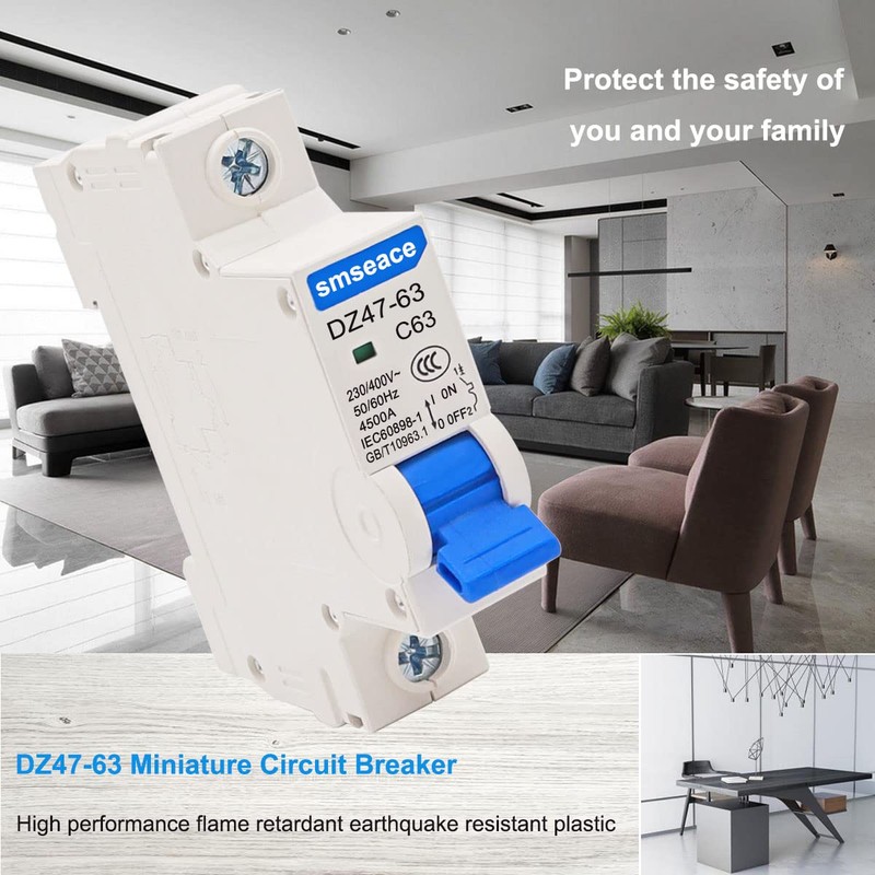 Smseace - Interruptor de circuito en miniatura de bajo voltaje